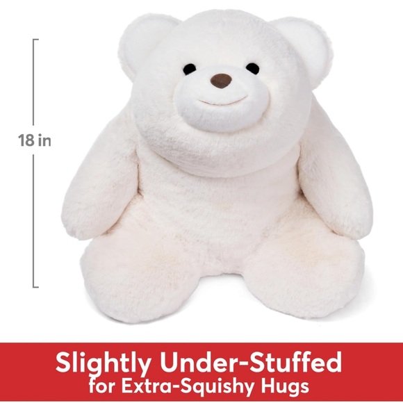 LAST ONE!  SEALED BNWT GUND 18” SNUFFLES POLAR BEAR 6054271 ADORABLY PLUMP - Picture 12 of 14